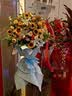 领香鲜花速递开业花篮乔迁商务用花演出祝贺大麦花篮全国同城配送 开业花篮-1个-骏业宏开 实拍图
