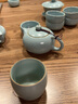 寻汝 汝窑主人杯茶具单杯品茗杯陶瓷茶杯功夫茶杯汝瓷开片茶碗家用个人杯高档礼盒开片功夫茶具茶盏定制刻字 闻香天青色-满釉款 实拍图