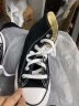 匡威（Converse）男鞋女鞋 ALL STAR系列官方经典帆布鞋休闲情侣休闲鞋学生板鞋 【经典复刻】低帮偏大半码 162058 35 实拍图