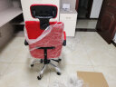 非洲鹰（feizhouying）电脑椅 办公椅子 电竞椅家用人体工学网布椅 靠背椅转椅老板椅学习椅 红色 联动扶手 实拍图