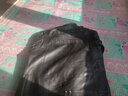 PERCOOL真皮皮衣男士机车服皮夹克头层加厚牛皮摩托骑行服秋冬季大码外套 黑色 (头层牛皮) 2XL 建议155-165斤 实拍图