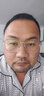 蔡司（ZEISS）近视眼镜框男超轻纯钛大框眼镜架可配防蓝光散光变色眼睛 简约大框 玫瑰金 配colorein镜片1.56防蓝光 0-600 实拍图