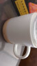 炊大皇马克杯橡胶木底陶瓷马克杯办公防滑咖啡杯牛奶杯水杯蓝色350ml 实拍图