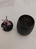 尚言坊 紫砂茶叶罐茶叶包装盒密封罐子功夫茶具配件可定制储物罐 紫砂紫泥-小杯茶罐(上善若水) 实拍图