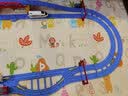 多美（TAKARA TOMY）多美卡普乐路路火车轨道配件R系列DIY创意拼搭拼装男孩儿童玩具 R-05复线弯轨 实拍图