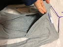 米度丽哺乳衣外出春夏大码T恤产后喂奶衣长袖月子服夏季哺乳装背心上衣 长袖-活性黑 M码 实拍图