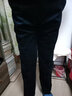 （2条109元）秋冬厚款休闲裤中老年高腰宽松免烫灯芯绒条绒裤男装直筒男裤 066宝石蓝+065深卡其 36码=2尺9腰围 实拍图