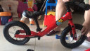 书比（SOOIBE）儿童宝宝平衡车2-7岁小童男孩女孩滑步车无脚踏自行车12寸a100 红色-可拆卸脚踏 实拍图