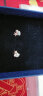 阿莉维妮（alivinee）s925银海星贝壳耳钉 小清新甜美贝壳耳骨钉可爱海洋动物海星耳环 海星贝壳耳环_玫瑰金 实拍图