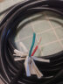 凤达 电线电缆RVV铜芯国标铜线黑色电源线电缆线二芯护套线2*2.5平方 实拍图