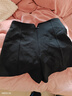 欧贝汐短裤女春夏春秋季新款高腰黑色显瘦百搭紧身弹力外穿a字阔腿热裤 黑色 M 实拍图