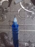 晨光（MG） 可擦笔热可擦中性笔摩易擦魔力擦子弹头小学生用文具三年级可擦写可檫笔涂改水性笔0.5mm 蓝色 3支笔+20支笔芯 实拍图