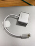 绿联Mini DP转HDMI\/VGA\/DVI苹果电脑转换器迷你DP扩展适用微软苹果电脑接投影仪 转HDMI+VGA【4K款/合金银】20421 实拍图