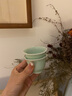 恒福影青瓷茶杯主人杯单杯陶瓷功夫茶具品茗杯办公室家用喝茶小杯子 莲心杯（梅子青） 实拍图