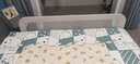 果然好奇睡眠床护栏 宝宝防摔防护栏婴儿童床围免打孔床边挡板围栏 岩灰 现货可发 1.8米 实拍图