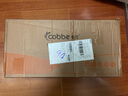 卡贝（cobbe）卧室门锁室内静音磁吸门锁机械房门锁木门把手通用黑色分体锁套装 B款面板锁+子母合页*3+门吸 实拍图