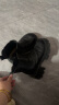 百丽个性擦色烟筒靴女23冬季新商场同款牛皮短筒靴加绒A4Z1DDD3 黑色-单里 36 晒单实拍图