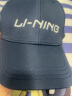 李宁（LI-NING）帽子 运动帽 鸭舌帽 棒球帽 夏季男女款休闲防晒帽遮阳显脸小帽子 字母蓝色【头围56-60cm】 实拍图