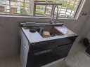 志高（CHIGO）集成水槽洗碗机一体 嵌入式3D超声波果蔬清洗家用大容量洗碗机 水槽式 1100大户型超声波+配美的洗碗机 MF-3 实拍图