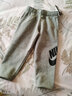 NIKE 耐克小童装男童加绒保暖长裤秋冬儿童针织休闲运动裤 岩岭灰(冬季加绒) 110 /53 【建议身高104-110cm】 实拍图