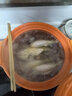 康巴赫砂锅陶瓷煲养生煲炖锅炖肉汤锅中药锅煮粥焖饭煲仔饭明火燃气专用 柿子红【适合3-6人】 4.5L 实拍图