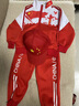 迪士尼（Disney）儿童春款运动装三件套2025新款男女宝宝国潮春秋季时尚中国风套装 红色红旗套装 外套+裤子 100 适合身高 85-95厘米 实拍图