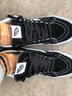 VANS范斯官方 SK8-Mid黑色街头风经典男鞋女鞋板鞋运动鞋 黑色 42.5 实拍图
