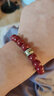 九缘祥朱砂手串男女款护身符本命佛马年本命年手链男士生日礼物送老公 大日如来-属猴【2025破泰岁】 朱砂直径10mm（男女款） 实拍图