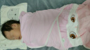 七彩博士婴儿睡袋0-6个月恒温棉防惊跳安抚襁褓包被新生儿秋冬季厚款抱被 小蜜蜂粉色簿款 实拍图