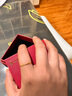 周六福（ZLF） 黄金戒指女足金999单个可叠戴光圈指环手饰 计价 光面17号 - 1.51g 实拍图