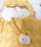巴拉巴拉童装婴儿连体衣轻薄羽绒服宝宝衣服2025冬装抱衣爬服男童女童萌趣 黄色雪人-白鸭绒 100 cm-充绒量53g 实拍图