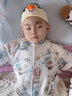 夏娃贝比（evebaby）婴儿背心睡袋护肩膀睡衣新生儿童防寒保暖坎肩春秋款宝宝睡觉护肩 奇幻房屋 【加长护肚款春秋20-25°C】 S (建议身高小于75cm) 实拍图