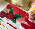 和我一起做彩虹--趣味创意触感玩具书0-3岁幼儿启蒙早教绘本中英双语触摸书童书 实拍图
