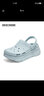 斯凯奇（Skechers）洞洞鞋夏季厚底沙滩凉鞋女外穿高级感包头踩屎感多巴胺泡泡鞋 薄荷色/MNT 38 尺码偏大，建议选小一码 实拍图
