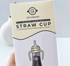 Grosmimi韩国进口格罗咪咪吸管杯奶瓶婴儿童水杯PPSU学直饮杯子6月1-3岁 小熊白（一体杯盖） 200ml 实拍图