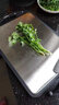居家夫人316不锈钢菜板家用抗菌防霉厨房砧板双面案板宝宝辅食切菜板 中号 实拍图