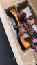 青歌P22 小提琴肩托 儿童实木海棉中提琴垫肩垫腮托 大弧度枫木肩托 1/8-1/4(+小提琴弦一套) 实拍图
