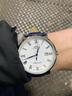 罗臣（LORSSON）德国表进口机械表绅士系列男士手表商务简约防水自动腕表 绅士系列-蓝带白盘罗马刻度 实拍图