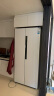 新飞（Frestec）60cm系列450升超薄对开门双开门冰箱多维风冷无霜家用除菌电冰箱 BCD-450WK9HT素雪白 实拍图