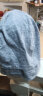飞翔兔全棉睡帽纯棉夏季薄保暖空调男女睡觉厚包头套头巾光头化疗月子帽 夏天夏季薄款纯棉套头帽-灰色 L码(头围57-59cm) 实拍图