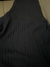 无印良品MUJI 女式 宽罗纹 高领毛衣 W9AA872 长袖针织衫 深灰色 S 晒单实拍图