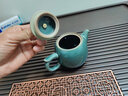 忘艺（WANGYI） 黑陶功夫茶具套装家用整套横行茶盘陶瓷茶杯茶壶办公室客厅家用 哥窑整套茶具套装 14头 实拍图