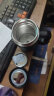 天喜保温杯 316不锈钢男士茶杯 绅士黑520ML（升级316不锈钢）加厚款 实拍图