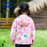 乔丹（QIAODAN）童装2024春季款女小童梭织网布风衣外套-130CM 晒单实拍图