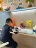 多妙屋男童毛衣儿童秋冬棉加绒厚毛线衣大童学院风打底衫60449藏蓝140 实拍图