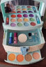 迪士尼（Disney）儿童化妆品套盒装玩具女孩生日礼物彩妆爱莎公主指甲油舞台彩妆箱 实拍图