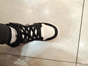 回力女鞋子女高帮厚底运动鞋女士板鞋女休闲小白鞋2025冬季新款百搭潮 黑色 36 (230mm) 女码 实拍图
