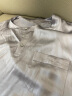 美标（MEIBIAO）新款男短袖真丝睡衣套装19姆米重磅100%桑蚕丝绸可外穿家居服夏 岚灰色 XL(175/96A) 晒单实拍图