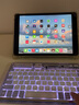 科技鱼 ipad pro键盘air6/5/4无线蓝牙键盘适用于苹果平板小米华为可充电透明鼠标套装静音办公便携 透紫色背光版【多设备连接丨轻音键盘丨打字灵敏】 实拍图