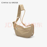 CinvaiKrose包包女包轻奢侈斜跨包女士包包新款2026男女同款帆布包 卡其色-男女通用 实拍图